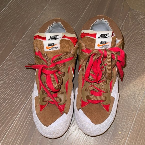 Nike Sacai Blazer Low - British Tan - Picture 3 of 3